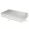 Oven Baking Pan - Rectangular Aluminium Pan | Giemme Spoleto