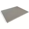 AISI 304 stainless steel worktop with non-slip mat cosmetic imperfections