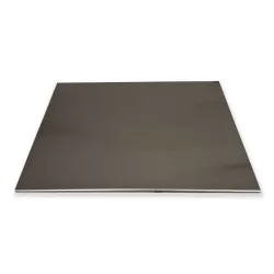 RVS werkplaat AISI 304 met antislipmat esthetische defecten