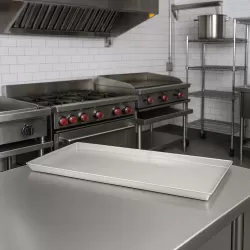 Bakplaat van aluminium 37x72x3 cm - Hoogwaardige ovenplaat