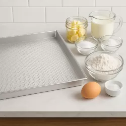 Perforated Baking Pan - Oven Pans - Giemme Spoleto