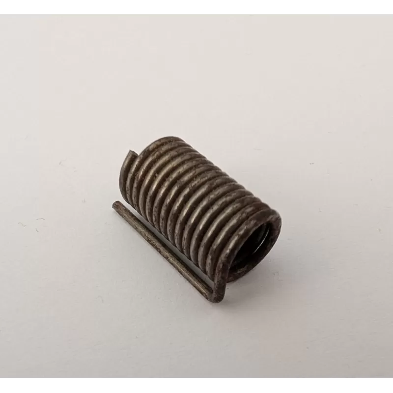 Torsion spring clip for mechanical rotisserie