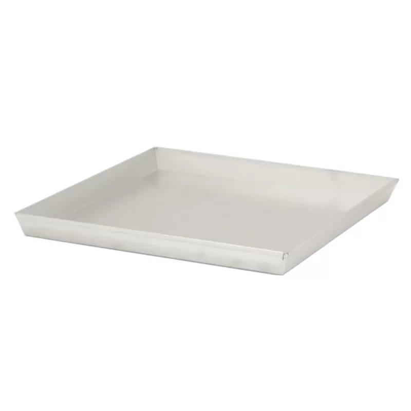 Aluminium ovenbakplaat 37x37x3 cm voor koken en braden