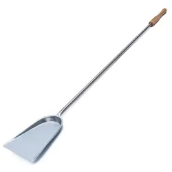 Asopvangschep voor het eenvoudig verwijderen van as uit houtoven of barbecue