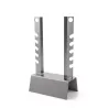 Pied pour tournebroche C Réglable Double