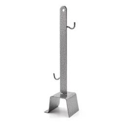 Steun van gelakt staal voor spit, compatibel met Giemme Spoleto draaispitmodel BM