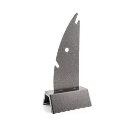 Steunkolom voor spit van plaatstaal, compatibel met Giemme Spoleto Ursus en Ursus Versprongen draaispitten