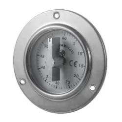 Roestvrijstalen inbouw keukenwekker voor oven met 60 minuten timer