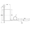 Ofenthermometer mit flexibler Sonde
