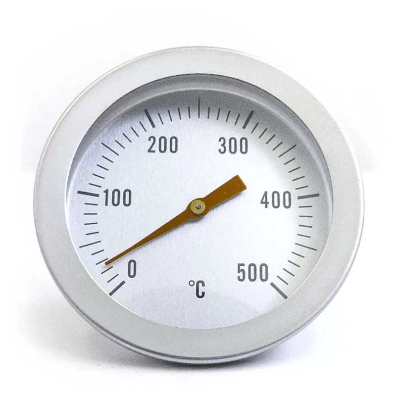 Professionele bimetallic thermometer van roestvrij staal met temperatuurbereik 0-500 °C
