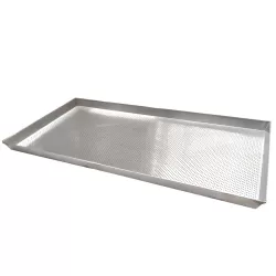 Bakplaat met 2 mm gaatjes