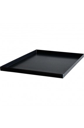plat à four en tôle bleue 60x40 cm - hauteur du bord 2 cm