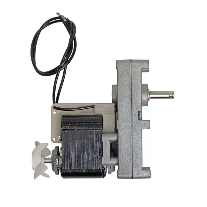 Elektrische motor 220V voor draaispit, geschikt voor maximaal 40 kg vlees.