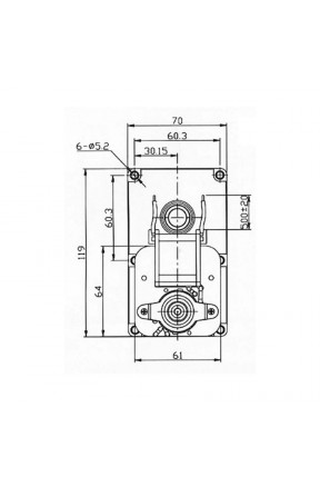 Motor para churrasqueira de 40 kg - especificações técnicas
