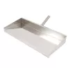 Lekbak AISI 304 RVS, geschikt voor voedsel, breedte 59 cm.