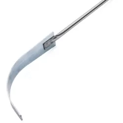 pala spargibrace, manico in acciaio inox, impugnatura in polietilene