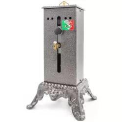 Elektrische draaispit B800 met gietijzeren basis en deksel