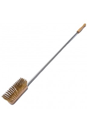 oven brush with adjustable head