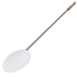 pala redonda para girar la pizza durante la cocción en acero inox AISI 430