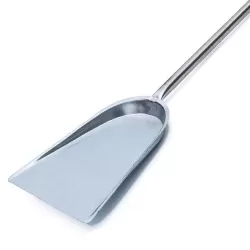 Aschenschaufel mit anatomischem Handgriff aus hochdichtem Polymer