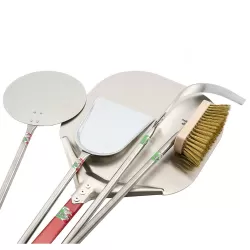 5-Pizza Peels Set with Rectangular Peel