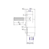 Motor para asador - dibujo tecnico