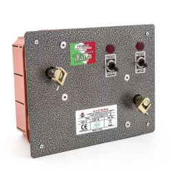 Drehspieß zum Wandeinbau mit zwei Spießen