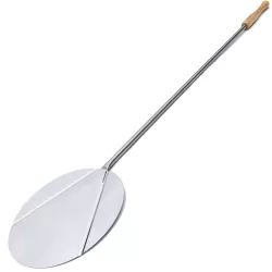 Ronde pizzaschep van staal