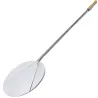 Round pizza peel in steel