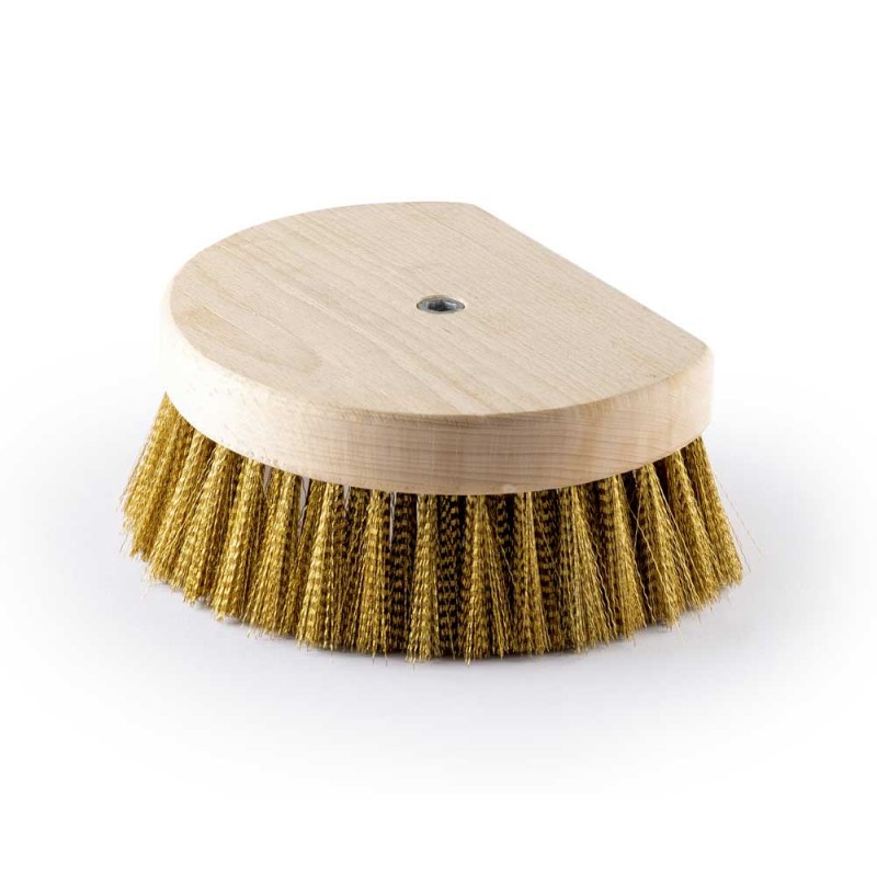 Round brush for the oven