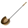 Brosse à four avec tête ronde et poils en laiton