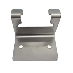 Muurbevestigde houder voor één pizzaschep, compact design