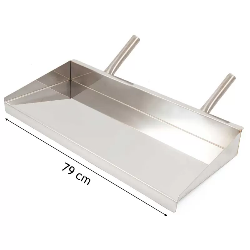 Teglia per forno in lamiera blu (bluita) - cm. 60x40 - altezza bordo cm. 2 Teglia per forno in lamiera blu (bluita) - cm. 60x40 - altezza bordo cm. 2